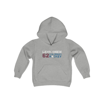 Lehkonen 62 Colorado Hockey Youth Hooded Sweatshirt