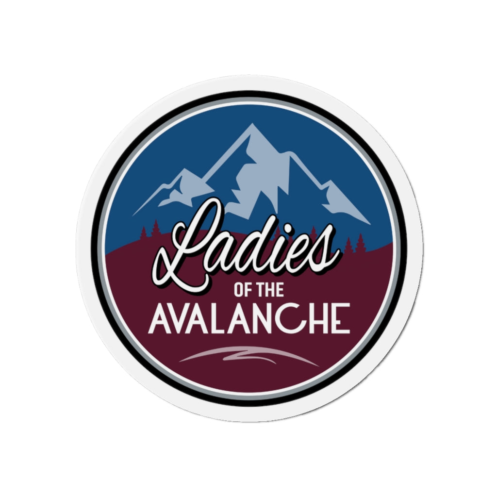 Ladies Of The Avalanche Kiss-Cut Magnets