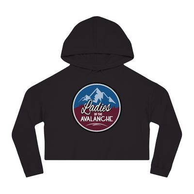 Ladies Of The Avalanche Women's Cropped Hooded Sweatshirt - Colorado Sports  Shop