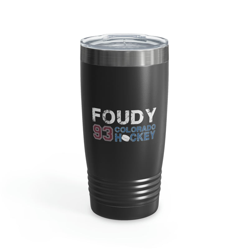 Foudy 93 Colorado Hockey Ringneck Tumbler, 20 oz