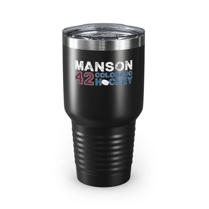 Manson 42 Colorado Hockey Ringneck Tumbler, 30 oz