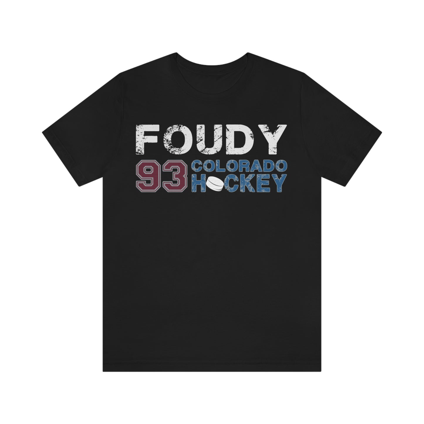 Foudy 93 Colorado Hockey Unisex Jersey Tee