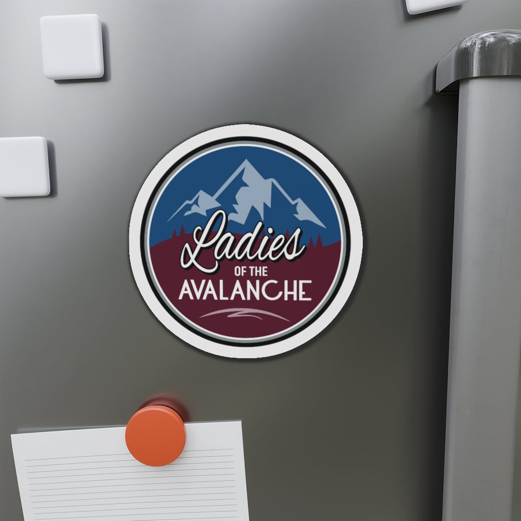 Ladies Of The Avalanche Kiss-Cut Magnets