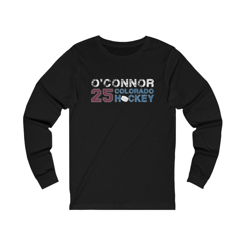 O'Connor 25 Colorado Hockey Unisex Jersey Long Sleeve Shirt