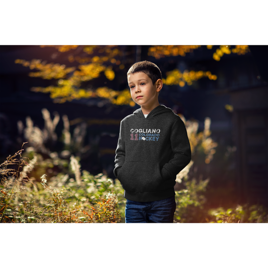 Cogliano 11 Colorado Hockey Youth Hooded Sweatshirt