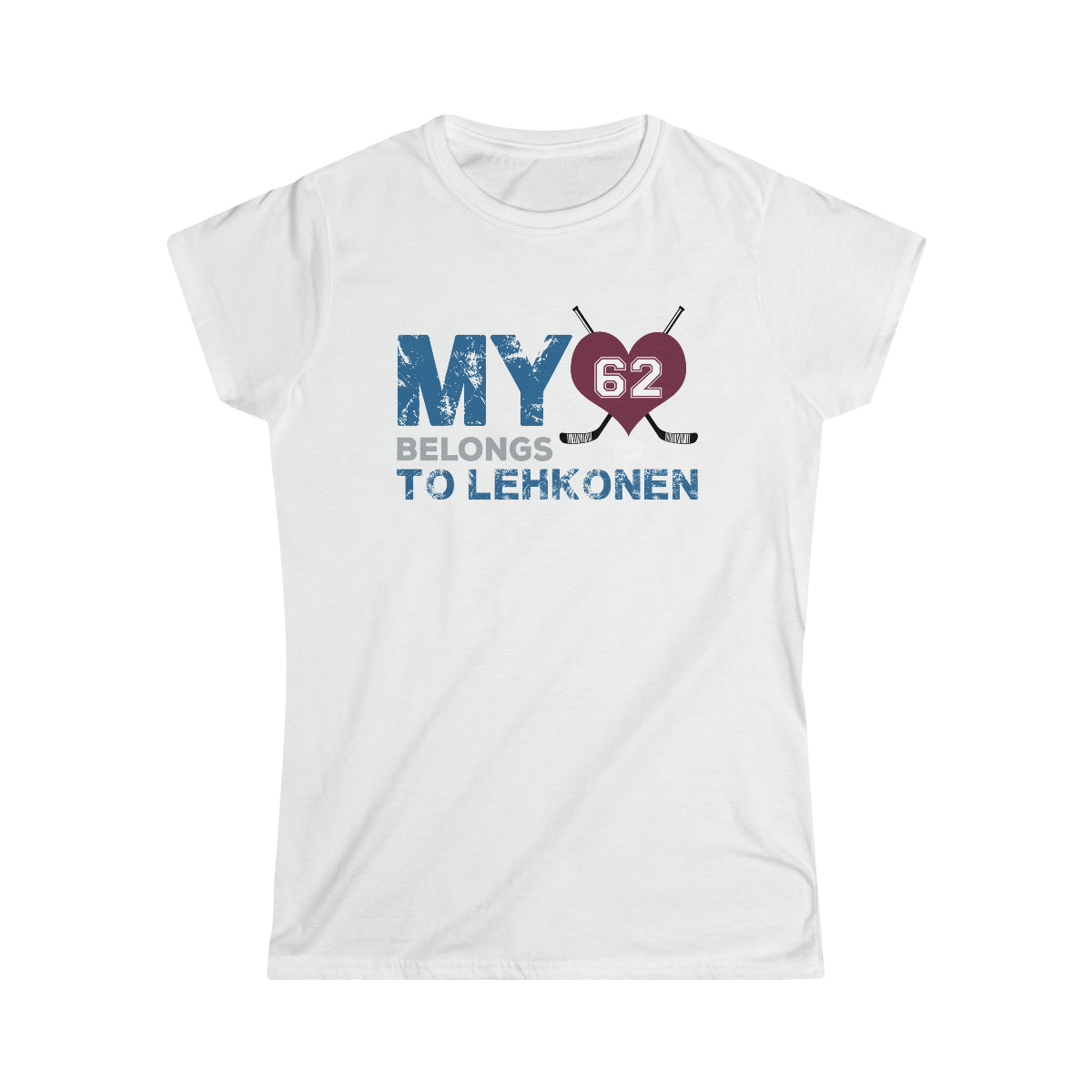 My Heart Belongs To Lehkonen Women's Softstyle Tee