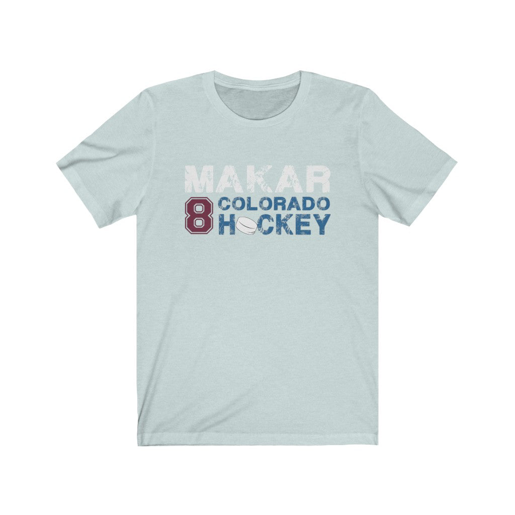 Makar 8 Colorado Hockey Unisex Jersey Tee