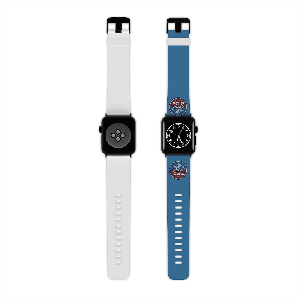 Ladies Of The Avalanche Apple Watch Band In Blue