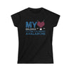 My Heart Belongs To The Colorado Avalanche Women's Softstyle Tee