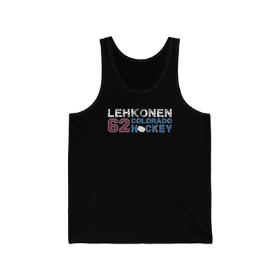 Lehkonen 62 Colorado Hockey Unisex Jersey Tank Top