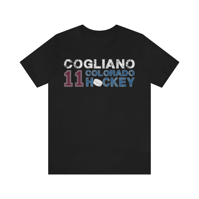 Cogliano 11 Colorado Hockey Unisex Jersey Tee