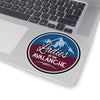 Ladies Of The Avalanche Group Logo Kiss-Cut Stickers