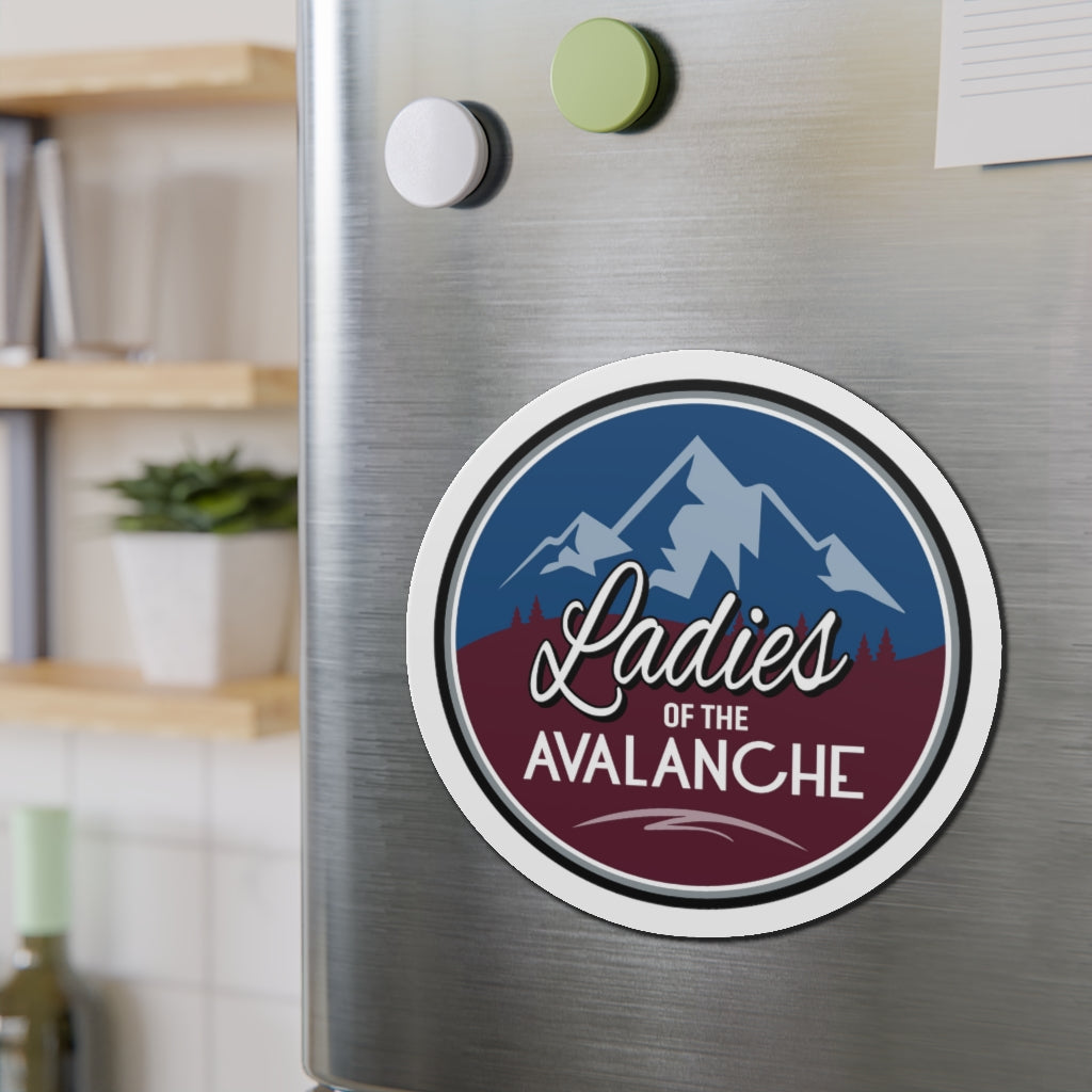 Ladies Of The Avalanche Kiss-Cut Magnets