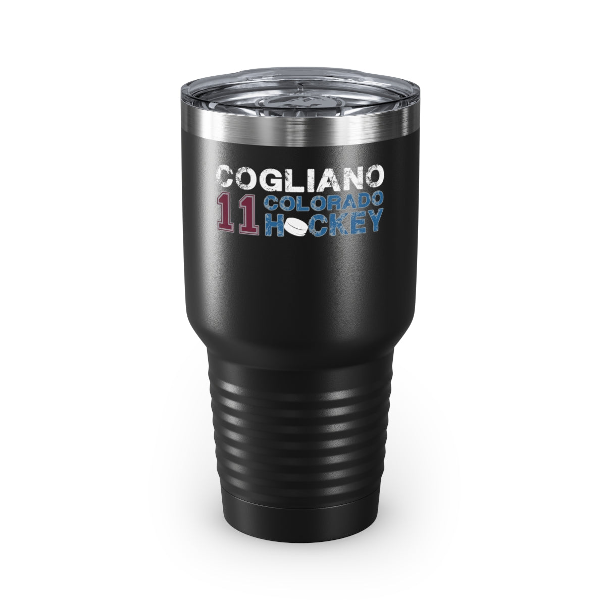 Cogliano 11 Colorado Hockey Ringneck Tumbler, 30 oz