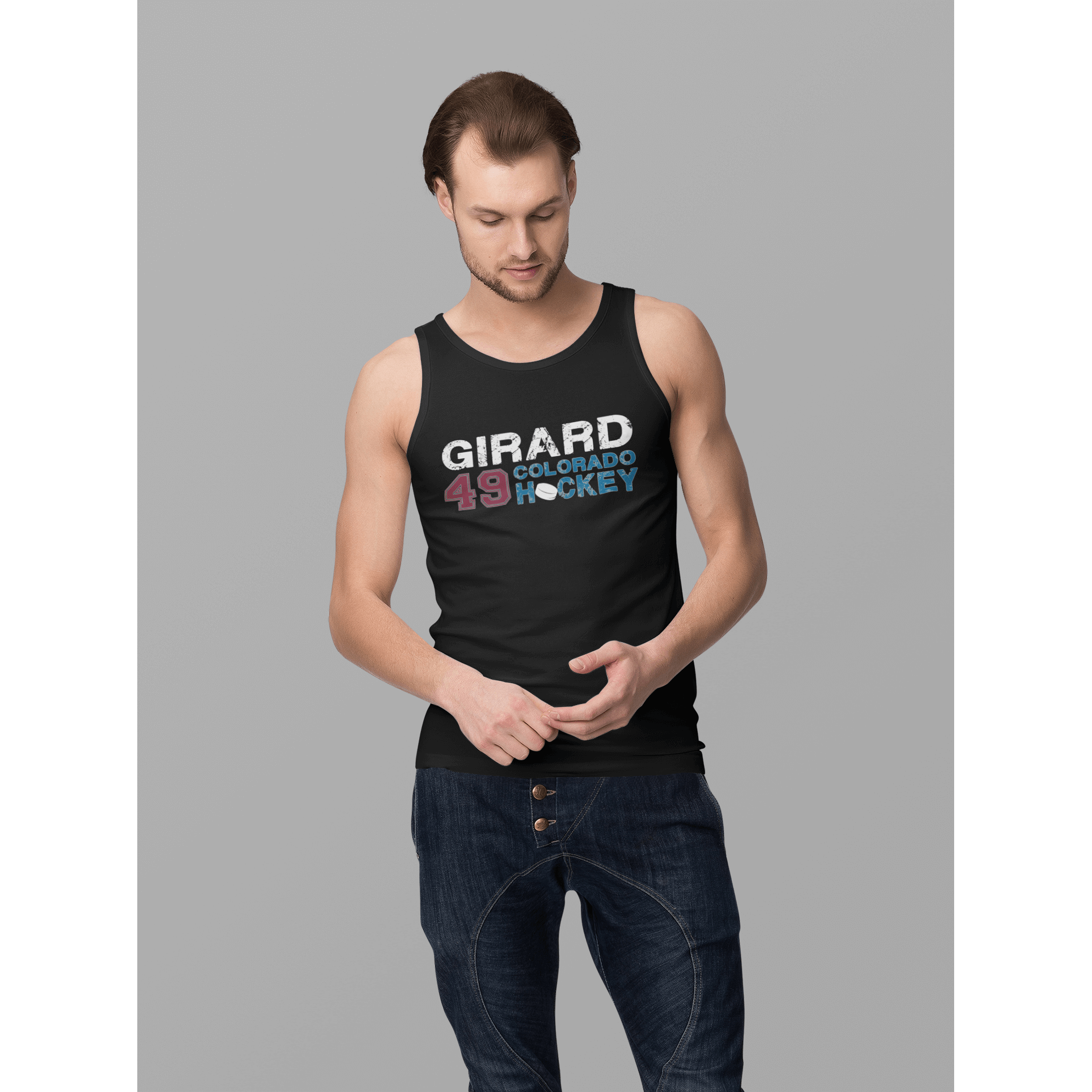 Girard 49 Colorado Hockey Unisex Jersey Tank Top