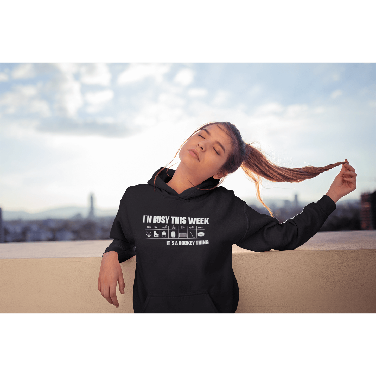 "I'm Busy This Week It's A Hockey Thing" Unisex Hooded Sweatshirt