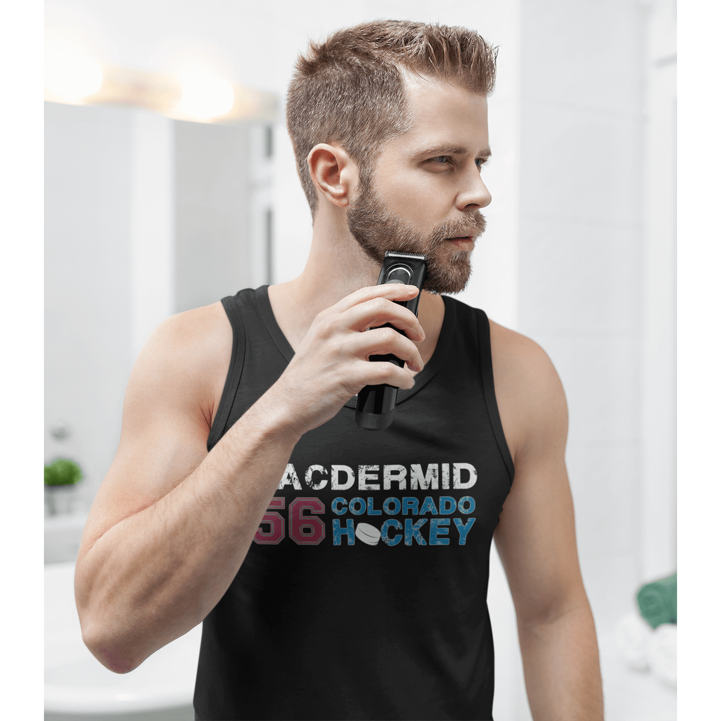 MacDermid 56 Colorado Hockey Unisex Jersey Tank Top