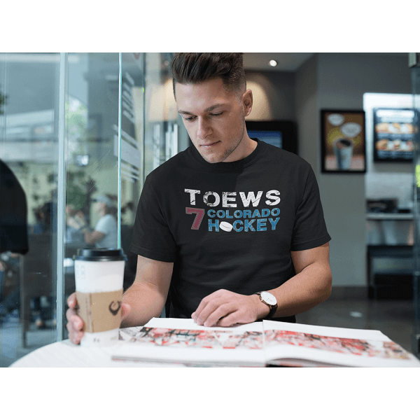 Toews 7 Colorado Hockey Unisex Jersey Tee